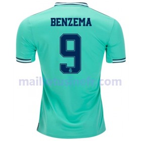 Maillot de Foot Real Madrid BENZEMA 9 Troisième 2019-20